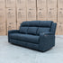 The Xanadu Three Seater Dual Motor Electric Recliner Lounge - Black Rhino Suede