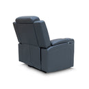 The Xanadu Single Dual Motor Electric Recliner - Storm Leather - Available After 6th November available to purchase from Warehouse Furniture Clearance at our next sale event.
