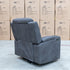 The Xanadu Single Dual Motor Dual Motor Electric Recliner - Light Grey Rhino Suede