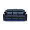 The Xanadu Three Seater Dual Motor Electric Recliner Lounge - Black Leather available to purchase from Warehouse Furniture Clearance at our next sale event.