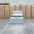 The York King Single Fabric Trundle Bed - Grey (Reversible Trundle)