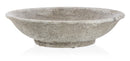 The Luna Round Cement Deco Bowl - Grey - CF226 - Available In-Store Only available to purchase from Warehouse Furniture Clearance at our next sale event.