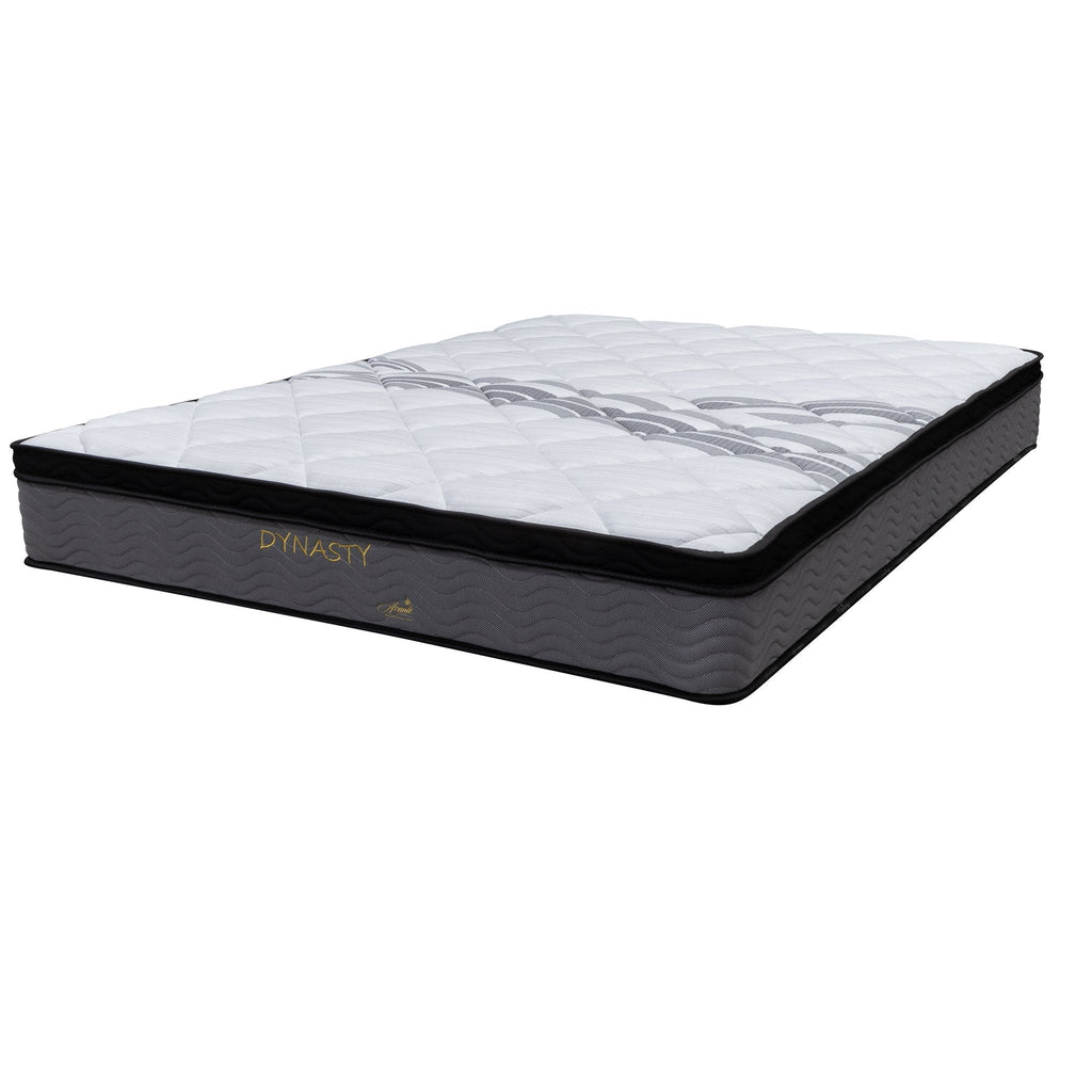 The Dynasty Zoned Pocket Coil Mattress - Double available to purchase from Warehouse Furniture Clearance at our next sale event.