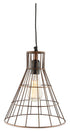 The Torch Galvanized Iron Wire Pendant Hanging Light - Antique Copper - FH07 - Available In-Store Only