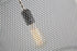 The Mesh Iron & Brass Pendant Hanging Light Large with Copper Detail - Grey/Copper - FH09 - Available In-Store Only