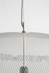 The Mesh Iron & Brass Pendant Hanging Light Large with Copper Detail - Grey/Copper - FH09 - Available In-Store Only