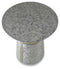 The Austin Galvanized Iron Side Table - Silver - GF77 - Available In-Store Only available to purchase from Warehouse Furniture Clearance at our next sale event.