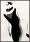 The Abstract Woman Wall Art - Black/Black & White - HE47 - Available In-Store Only available to purchase from Warehouse Furniture Clearance at our next sale event.