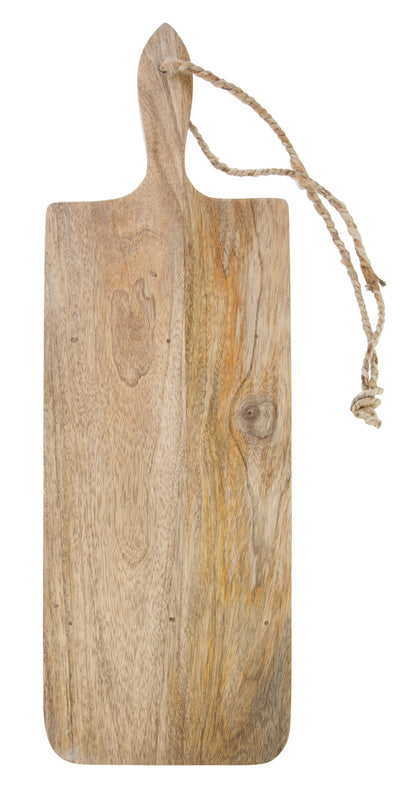 The Long Rectangular Mango Wood Serving Board Medium - Natural - HK10 - Available In-Store Only available to purchase from Warehouse Furniture Clearance at our next sale event.