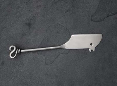 The S/Steel Mouse Cheese Knife - Silver - HN9023 - Available In-Store Only available to purchase from Warehouse Furniture Clearance at our next sale event.