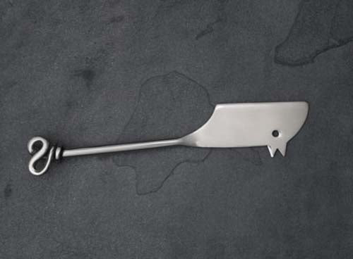 The S/Steel Mouse Cheese Knife - Silver - HN9023 - Available In-Store Only available to purchase from Warehouse Furniture Clearance at our next sale event.