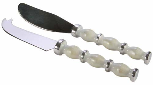 Ivory Pate&Cheese Knife Set - Ivory - HN9153 - Available In-Store Only