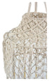 The Noosa Macrame Round Pendant Light with Tassels - Cream - IP02 - Available In-Store Only