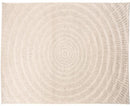 The St Tropez Indoor/Outdoor Polypropylene Jersey Spiral Rug - Cream - MC02-7 - Available In-Store Only available to purchase from Warehouse Furniture Clearance at our next sale event.