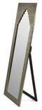 The Kasbah Full Length Mirror with Folding Stand - Silver - MM09 - Available In-Store Only available to purchase from Warehouse Furniture Clearance at our next sale event.