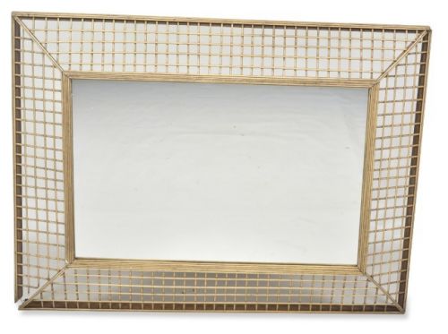 The Recatngle Bamboo Mirror Large - Natural - MO04 - Available In-Store Only available to purchase from Warehouse Furniture Clearance at our next sale event.