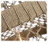 The Medium Three Tier Jute and Iron Chandelier - Natural - MS27 - Available In-Store Only