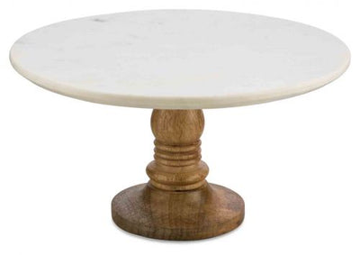 The Marble Cake Stand on Twine Foot - White - OT25 - Available In-Store Only available to purchase from Warehouse Furniture Clearance at our next sale event.