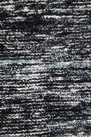 The Rug Hand Knotted Distressed Sari - Black/White - REXDSBW7 - Available In-Store Only available to purchase from Warehouse Furniture Clearance at our next sale event.