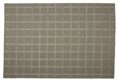 The Lana Check Wool Rug - Natural/Ivory/Blue - VER08-7 - Available In-Store Only available to purchase from Warehouse Furniture Clearance at our next sale event.