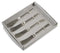 The Set of 4 Assorted Stainless Steel Pate Knives - Silver - WR08 - Available In-Store Only available to purchase from Warehouse Furniture Clearance at our next sale event.