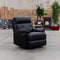The Bondi Single Electric Recliner - Black Leather available to purchase from Warehouse Furniture Clearance at our next sale event.