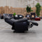 The Bondi Single Electric Recliner - Black Leather available to purchase from Warehouse Furniture Clearance at our next sale event.