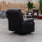 The Bondi Single Electric Recliner - Black Leather available to purchase from Warehouse Furniture Clearance at our next sale event.