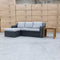 The Pacific Outdoor Wicker Three Seat Reversible Chaise Sofa available to purchase from Warehouse Furniture Clearance at our next sale event.