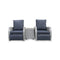 The Ava 3 Piece Outdoor Recliner Suite available to purchase from Warehouse Furniture Clearance at our next sale event.