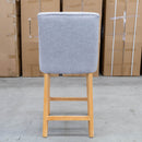 The Island Upholstered Bar Stool - Natural - August Argent available to purchase from Warehouse Furniture Clearance at our next sale event.