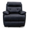 The Bondi Single Electric Recliner - Black Leather available to purchase from Warehouse Furniture Clearance at our next sale event.