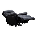 The Bondi Single Electric Recliner - Black Leather available to purchase from Warehouse Furniture Clearance at our next sale event.