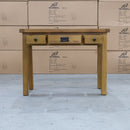 The Cora 3 Drawer Dressing Table CO-DT available to purchase from Warehouse Furniture Clearance at our next sale event.