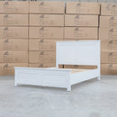 The Daintree Timber & Rattan Queen Bed available to purchase from Warehouse Furniture Clearance at our next sale event.