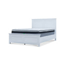 The Daintree Timber & Rattan Queen Bed available to purchase from Warehouse Furniture Clearance at our next sale event.