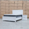 The Daintree Timber & Rattan King Bed available to purchase from Warehouse Furniture Clearance at our next sale event.