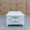 The Hampton Rectangle Coffee Table available to purchase from Warehouse Furniture Clearance at our next sale event.