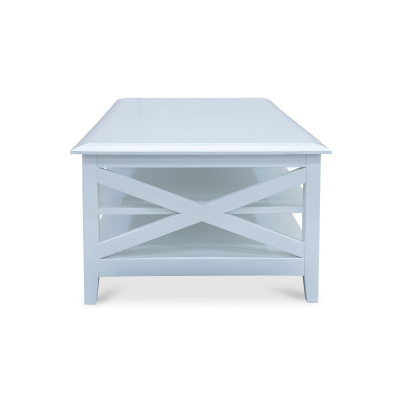 The Hampton Rectangle Coffee Table available to purchase from Warehouse Furniture Clearance at our next sale event.