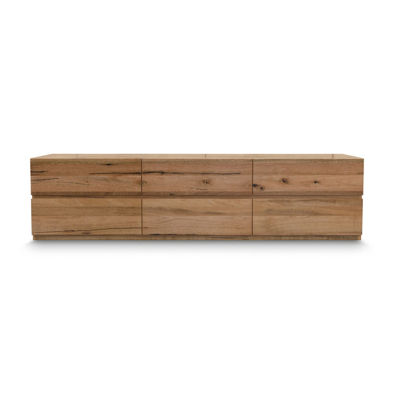 The Stanton Marri Hardwood Entertainment Unit available to purchase from Warehouse Furniture Clearance at our next sale event.