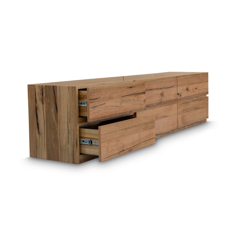 The Stanton Marri Hardwood Entertainment Unit available to purchase from Warehouse Furniture Clearance at our next sale event.