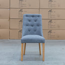 The Island Dining Chair - August Onyx - Natural Legs available to purchase from Warehouse Furniture Clearance at our next sale event.