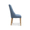 The Island Dining Chair - August Onyx - Natural Legs available to purchase from Warehouse Furniture Clearance at our next sale event.