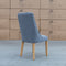 The Island Dining Chair - August Onyx - Natural Legs available to purchase from Warehouse Furniture Clearance at our next sale event.
