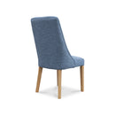 The Island Dining Chair - August Onyx - Natural Legs available to purchase from Warehouse Furniture Clearance at our next sale event.