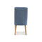 The Island Dining Chair - August Onyx - Natural Legs available to purchase from Warehouse Furniture Clearance at our next sale event.