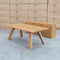 The Stanton Marri Hardwood 2100 Dining Table available to purchase from Warehouse Furniture Clearance at our next sale event.