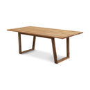 The Tucson Marri Hardwood  2400mm Dining Table available to purchase from Warehouse Furniture Clearance at our next sale event.