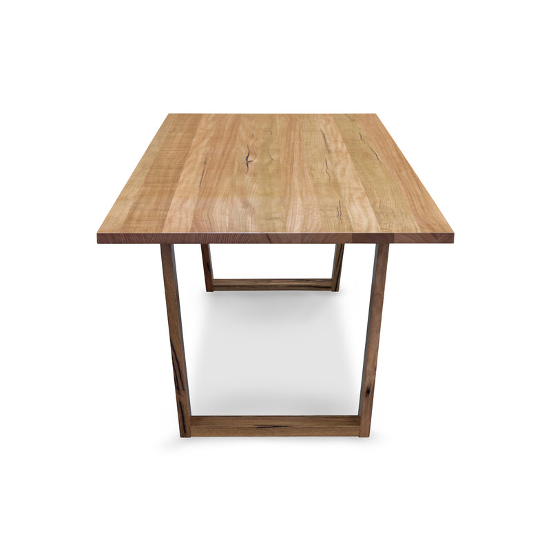 The Tucson Marri Hardwood  2400mm Dining Table available to purchase from Warehouse Furniture Clearance at our next sale event.