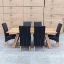 The Stanton Marri Hardwood 2100 Dining Table available to purchase from Warehouse Furniture Clearance at our next sale event.